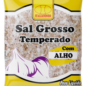 Sal Grosso Temperado com Alho